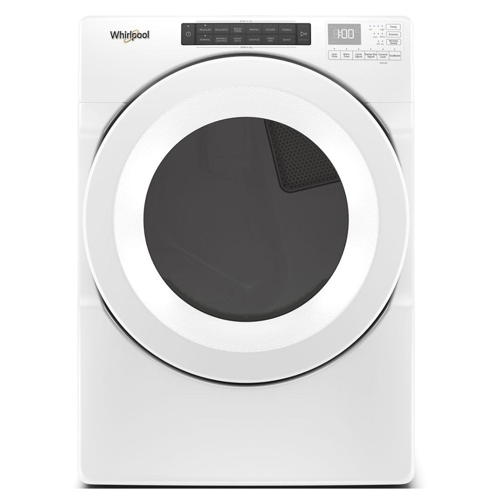 Whirlpool 7.4 cu.ft Front Load Long Vent Gas Dryer with Intuitive Controls
