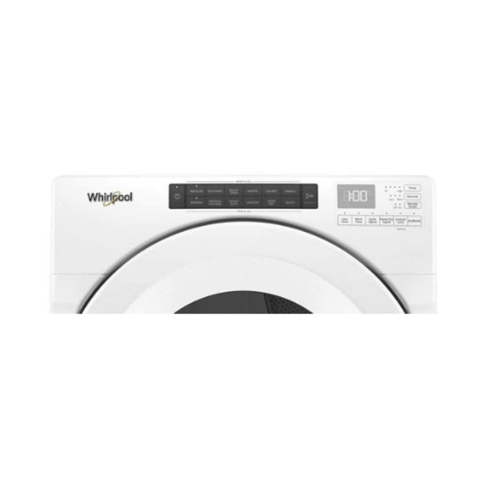 Whirlpool 7.4 cu.ft Front Load Long Vent Gas Dryer with Intuitive Controls