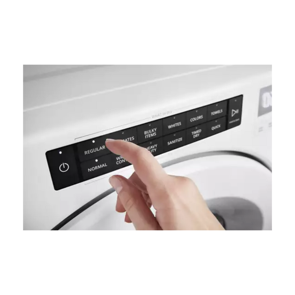 Whirlpool 7.4 cu.ft Front Load Long Vent Gas Dryer with Intuitive Controls