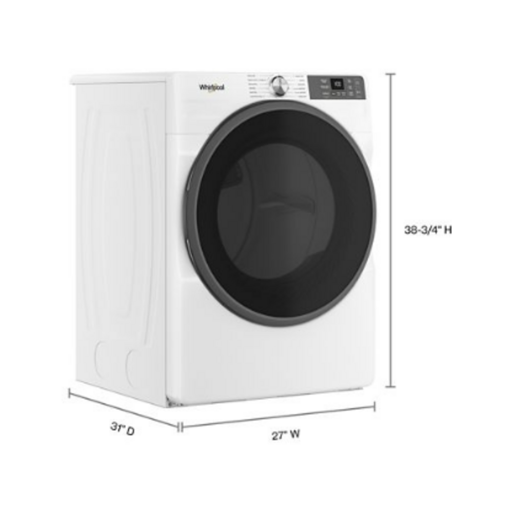 Whirlpool 7.4 cu. ft. Smart Front Load ENERGY STAR® Gas Dryer with Wrinkle Shield™ Option