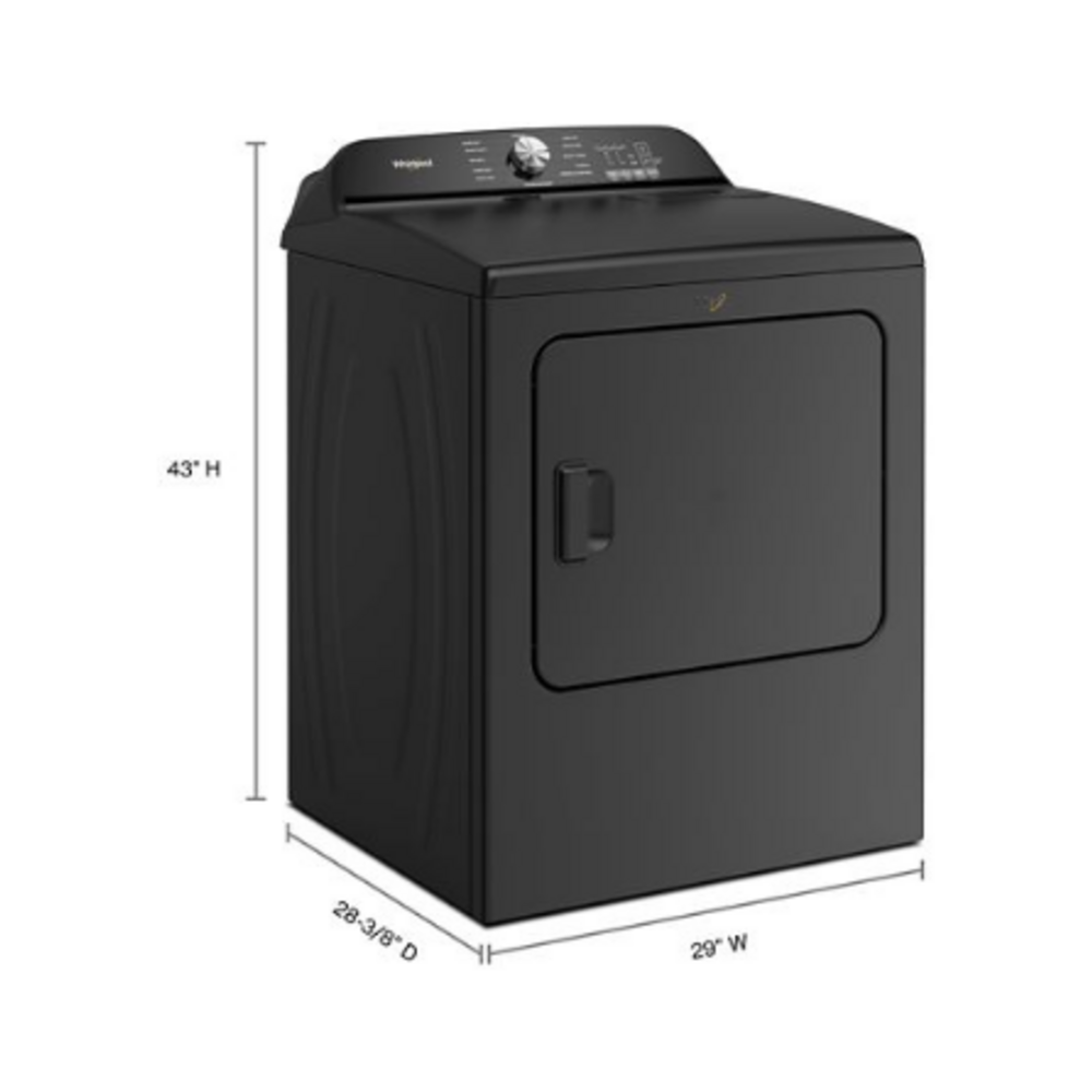 Whirlpool 7.0 Cu. Ft. Whirlpool® Top Load Gas Dryer with Moisture Sensor