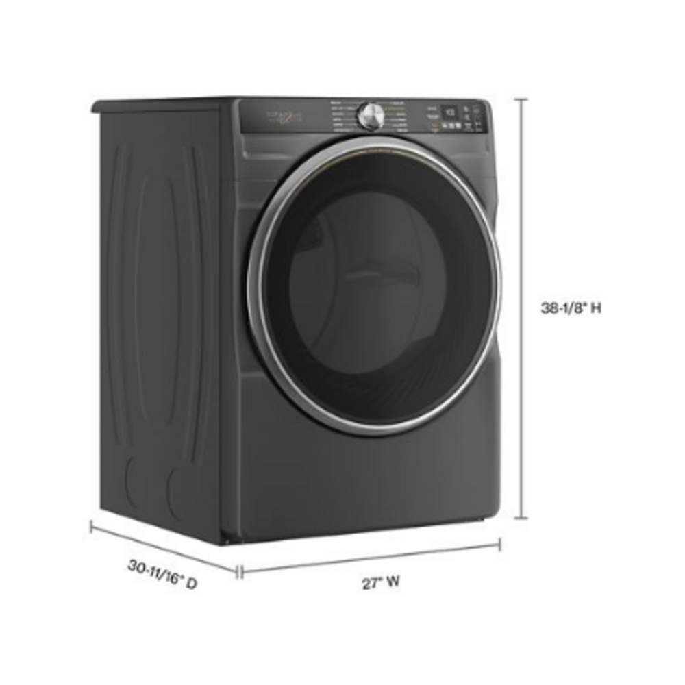 Whirlpool 7.4 cu. ft. Smart Front Load ENERGY STAR® Gas Dryer with Steam Capabilities