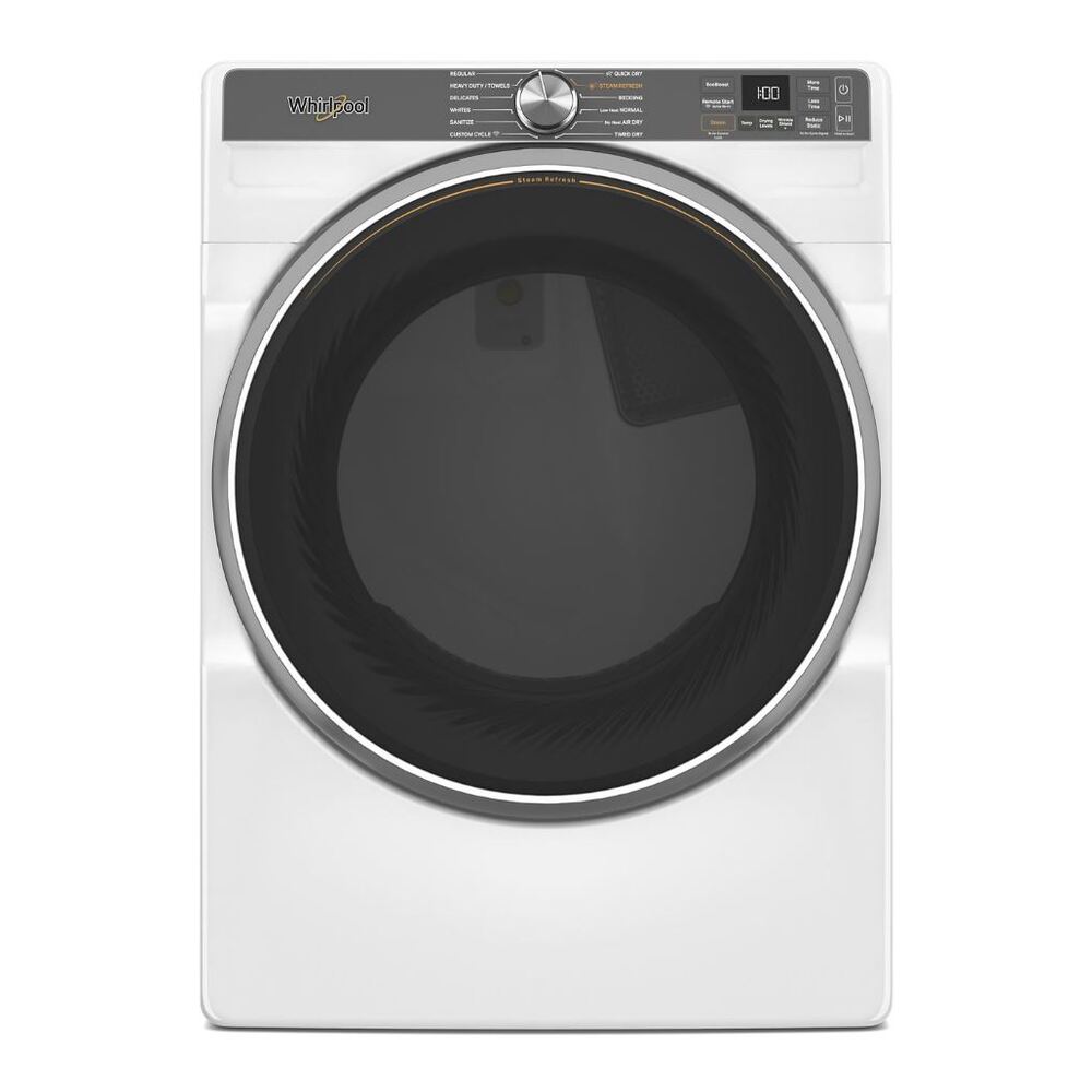 Whirlpool 7.4 cu. ft. Smart Front Load ENERGY STAR® Gas Dryer with Steam Capabilities