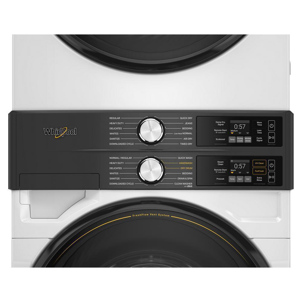 Whirlpool Smart ENERGY STAR® Front Load Laundry Tower with UV Clean Technology & FreshFlow