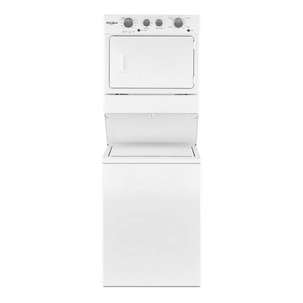 Whirlpool 3.5 cu.ft Gas Stacked Laundry Center 9 Wash cycles and AutoDry™