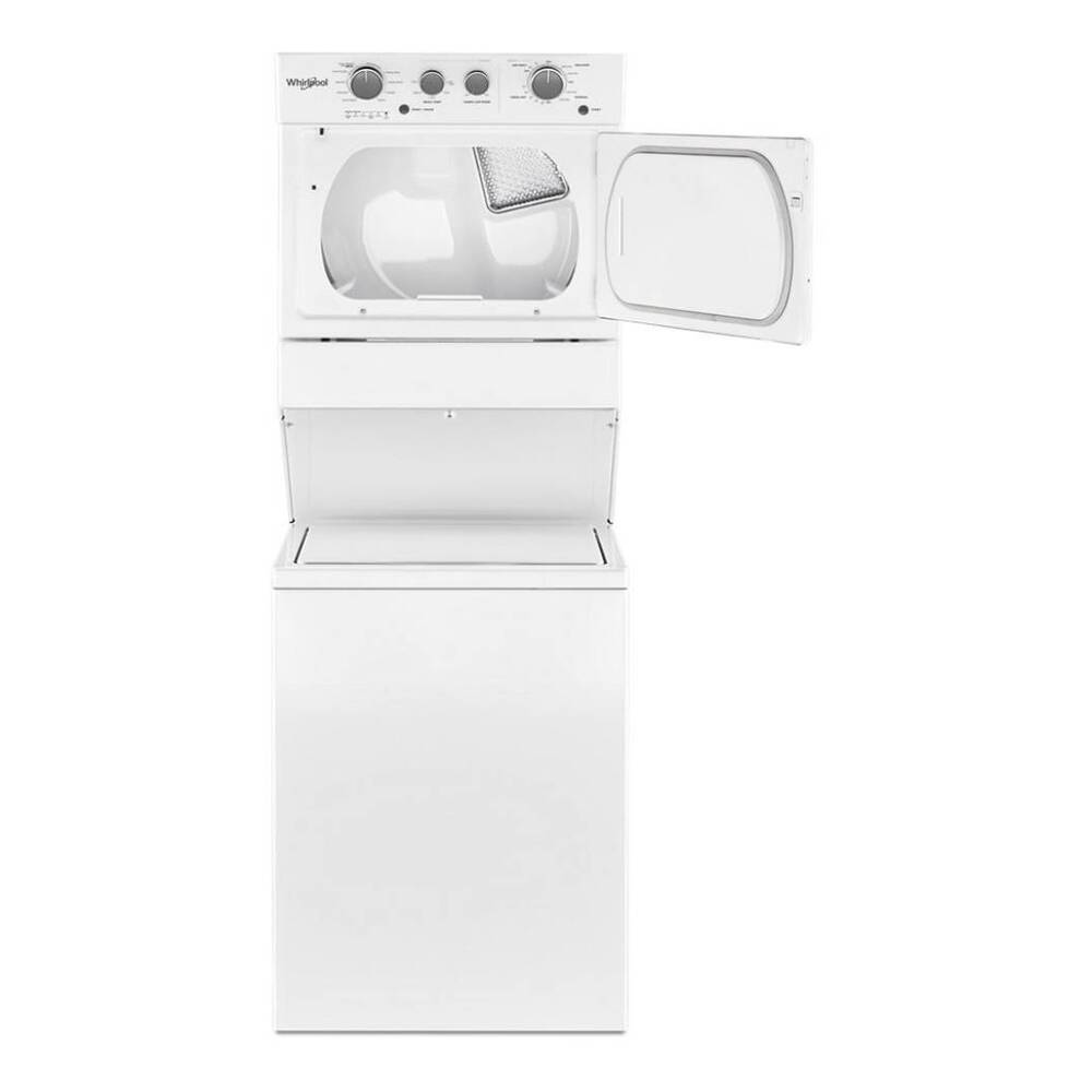 Whirlpool 3.5 cu.ft Gas Stacked Laundry Center 9 Wash cycles and AutoDry™