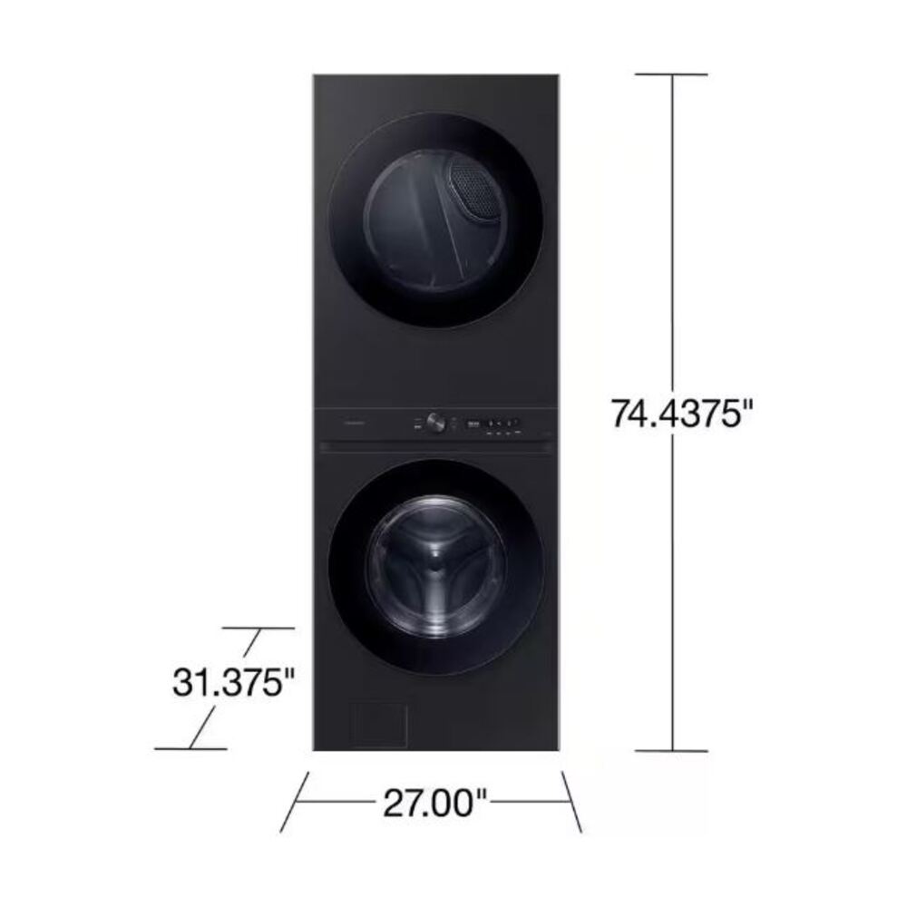 Samsung Bespoke AI Laundry Hub™ 4.6 cu. ft. Large Capacity Single Unit Washer with Flex 