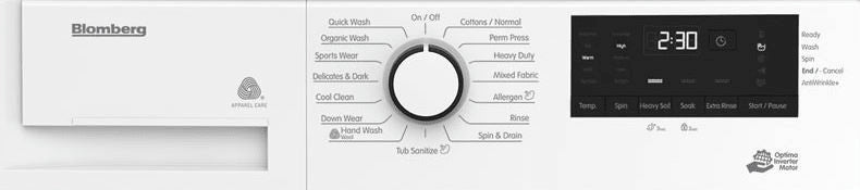 Blomberg 24" 1.95 cu.ft. Front Load Washer, ENERGY STAR®