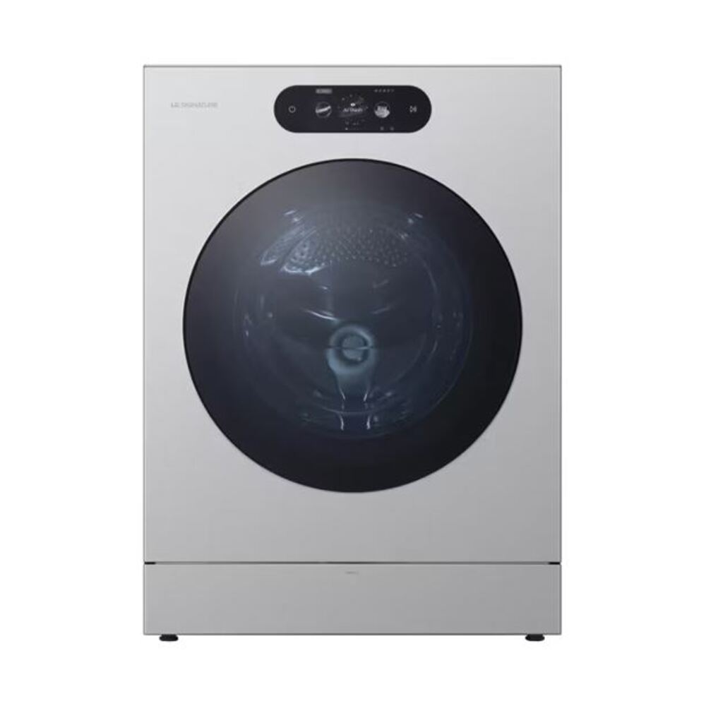 LG Signature 29 IN  FRONT LOAD WASHER PLATINUM STEEL