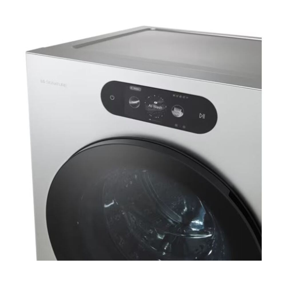LG Signature 29 IN  FRONT LOAD WASHER PLATINUM STEEL
