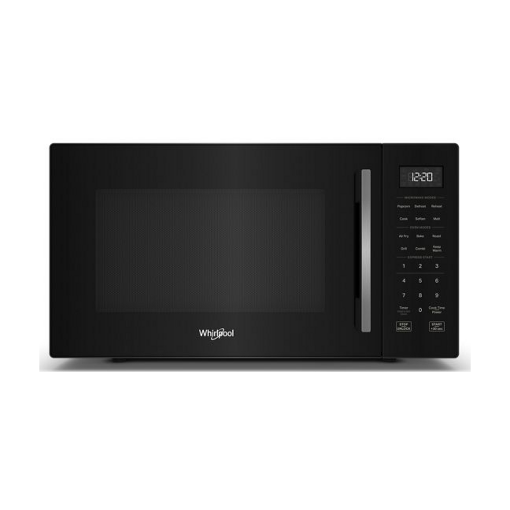 Whirlpool 1.0 cu. ft. Black All-In-One Multifunctional Countertop Microwave With Air Fry -