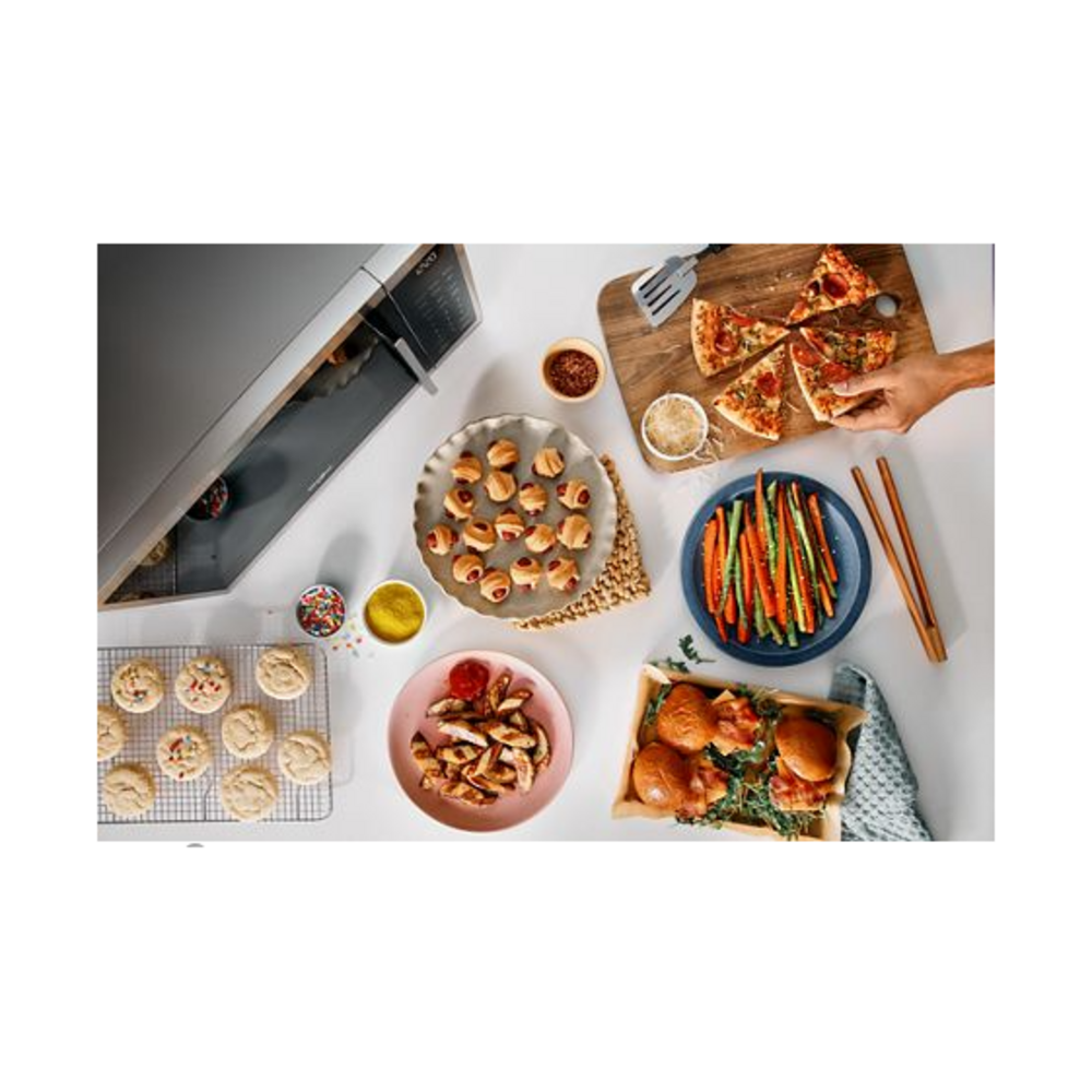 Whirlpool 1.0 cu. ft. Black All-In-One Multifunctional Countertop Microwave With Air Fry -