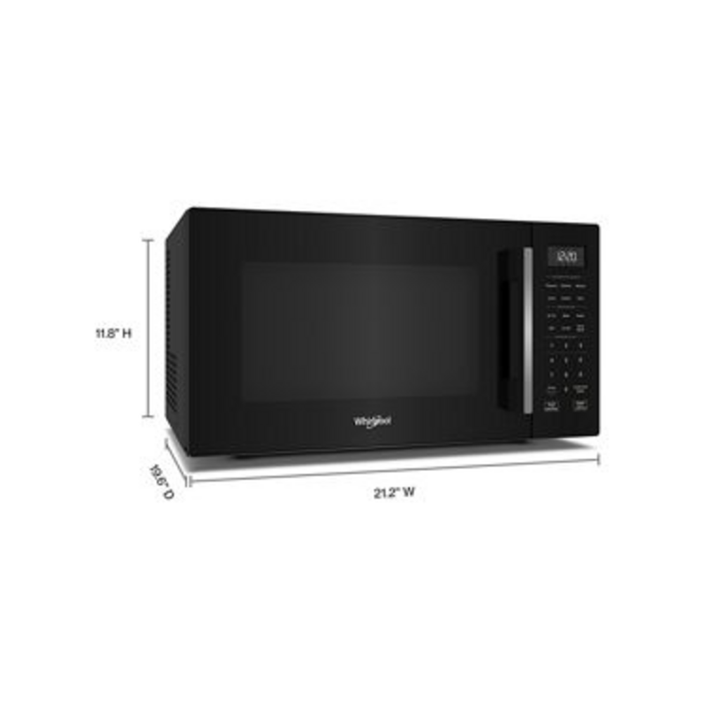 Whirlpool 1.0 cu. ft. Black All-In-One Multifunctional Countertop Microwave With Air Fry -