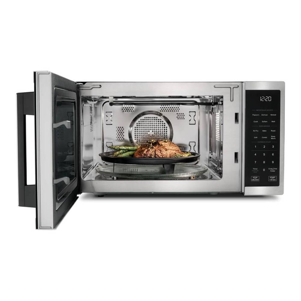 Whirlpool 1.0 cu. ft. Stainless Steel All-In-One Multifunctional Countertop Microwave With