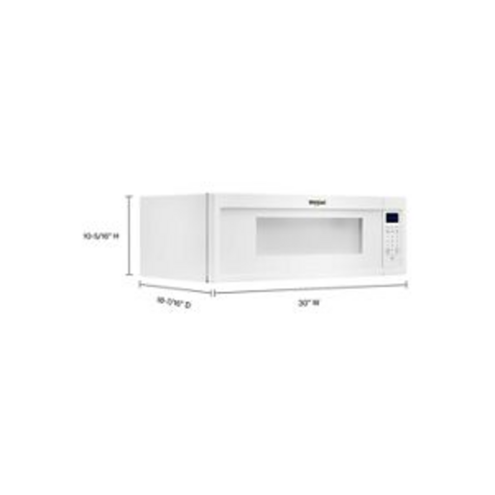 Whirlpool 1.1 cu. ft. Low Profile Microwave Hood Combination