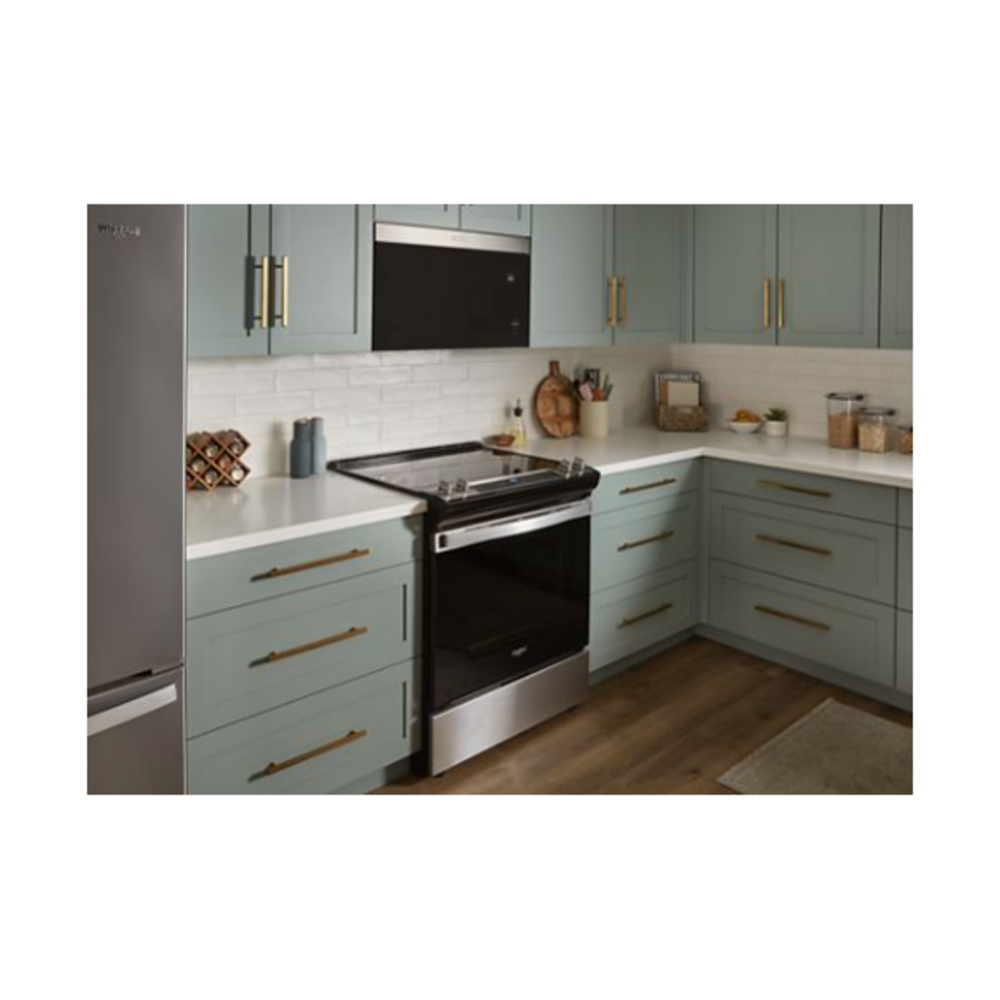 Whirlpool 1.1 Cu. Ft. Flush Mount Microwave with Turntable-Free Design