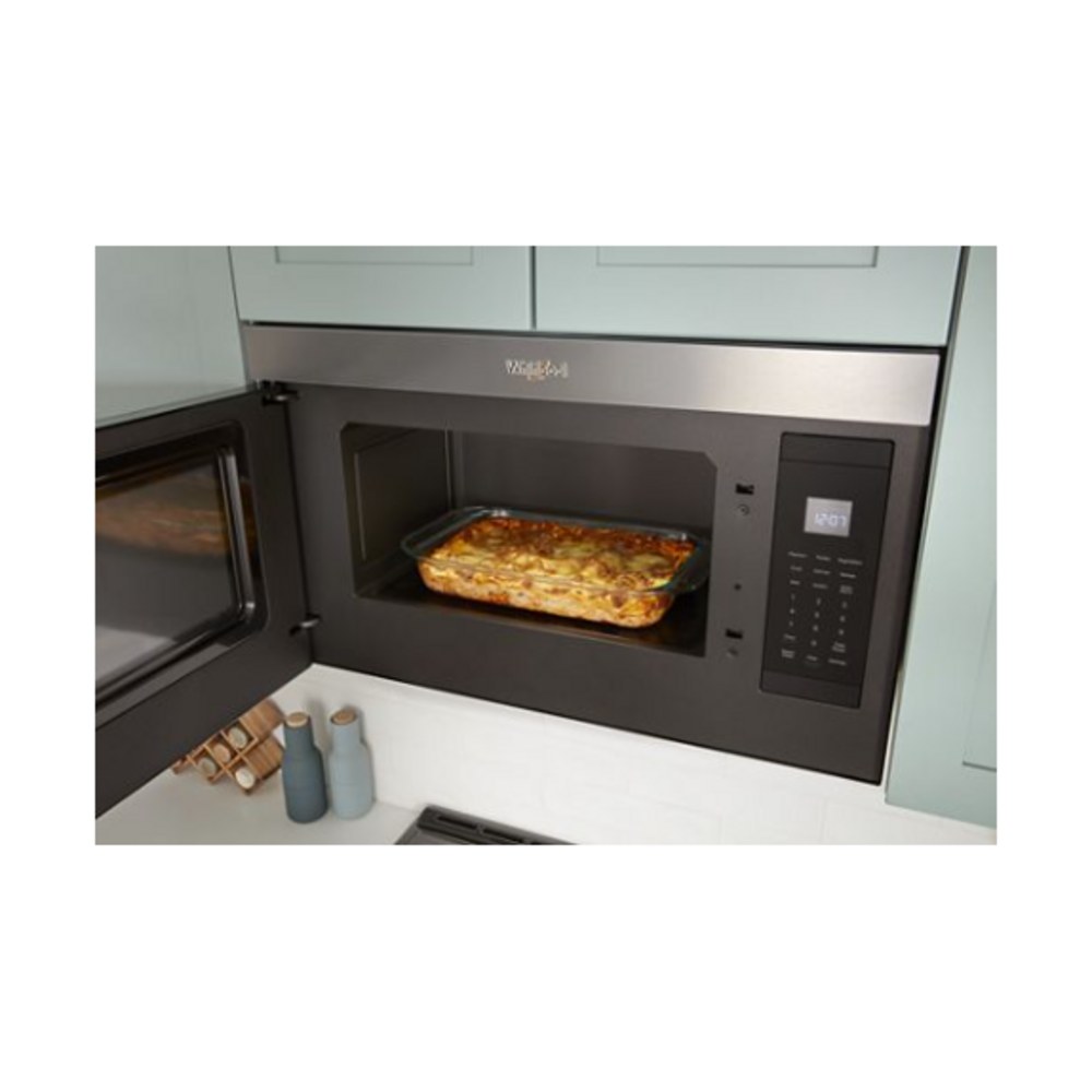 Whirlpool 1.1 Cu. Ft. Flush Mount Microwave with Turntable-Free Design