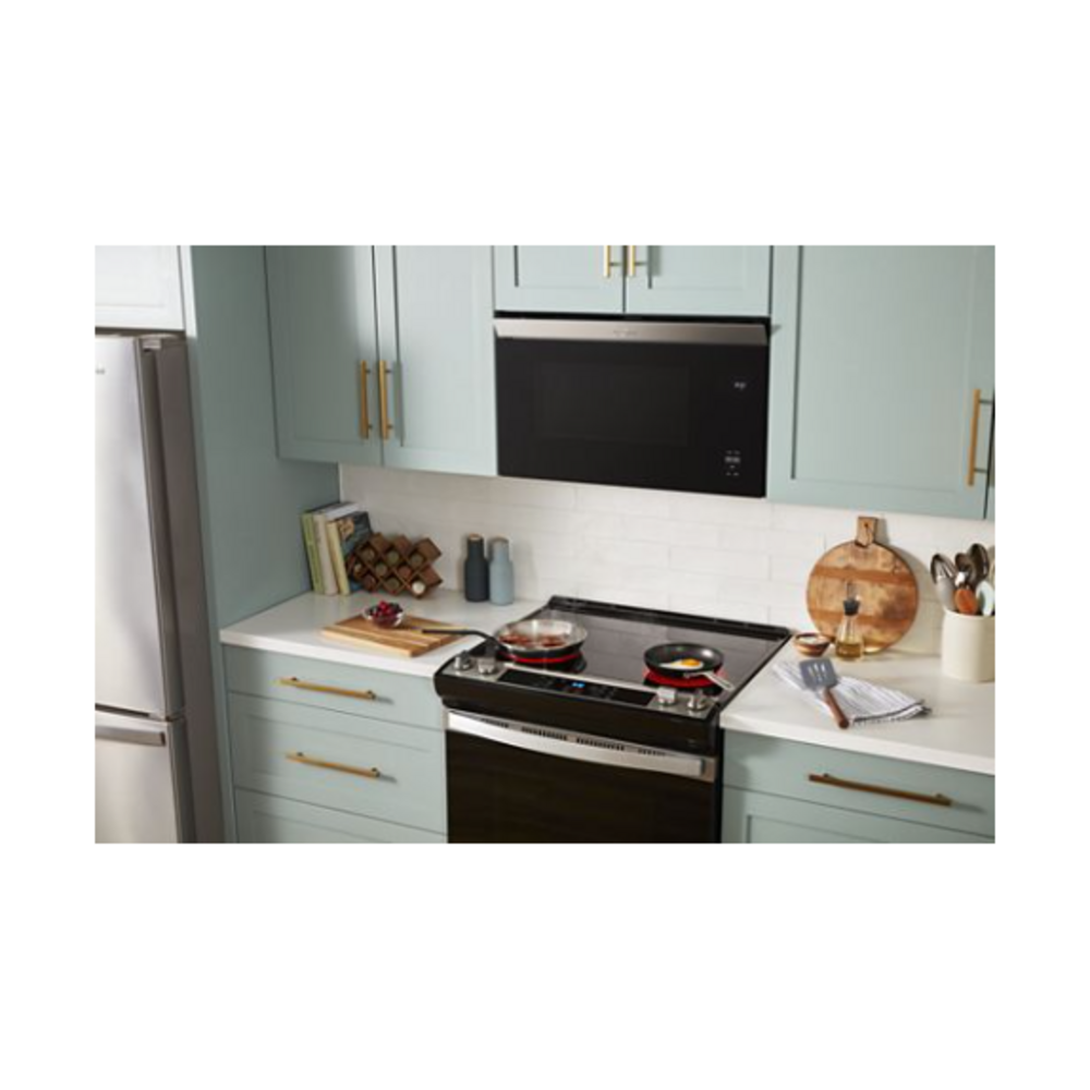 Whirlpool 1.1 Cu. Ft. Flush Mount Microwave with Turntable-Free Design