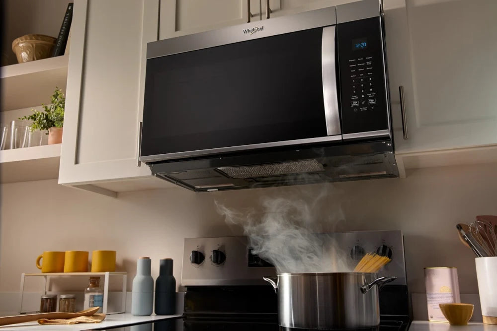 Whirlpool 30-inch Wide Over the Range Microwave with Sensor Cooking - 1.9 cu. ft.