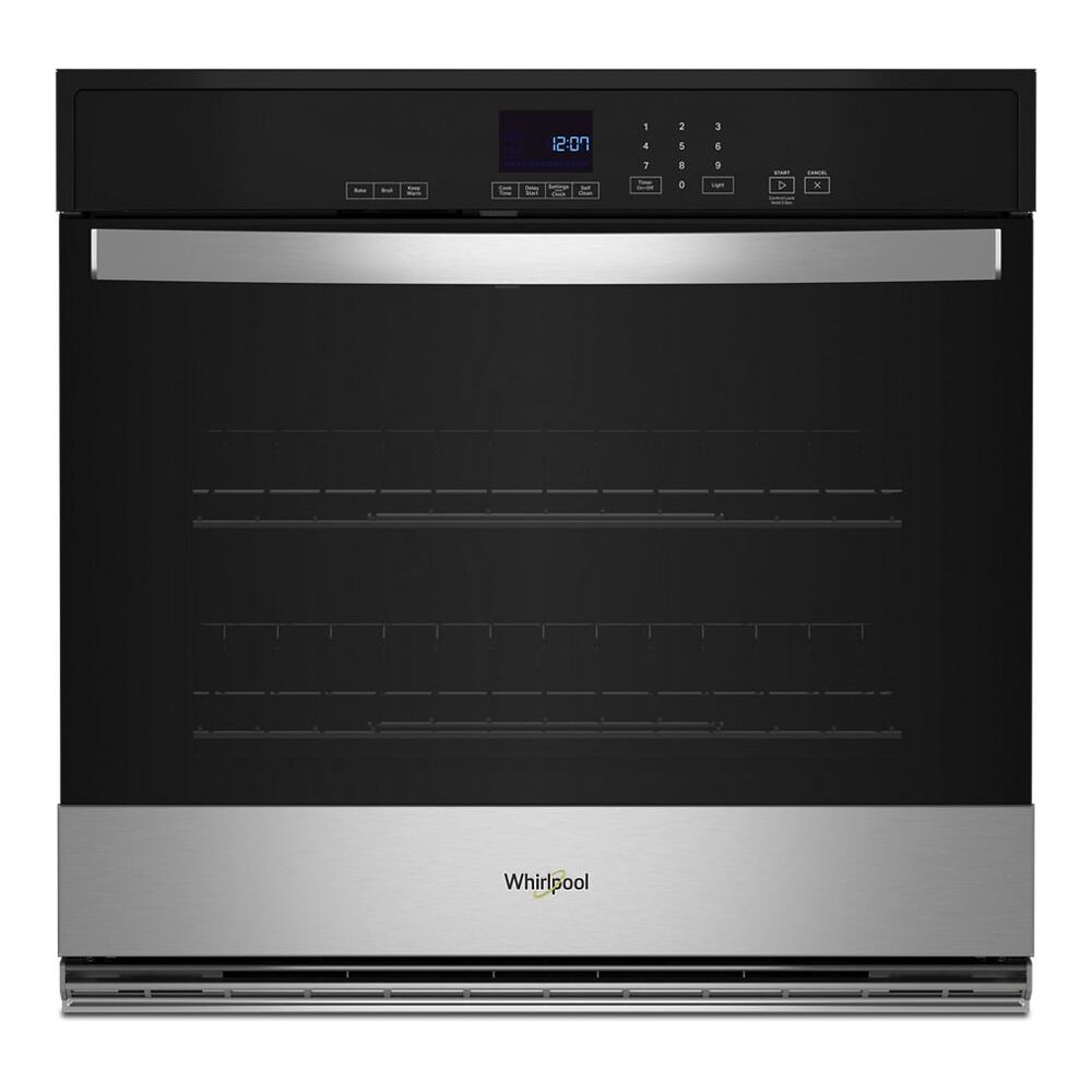 Whirlpool 30-Inch Single Self-Cleaning Wall Oven - 5.0 Cu. Ft.