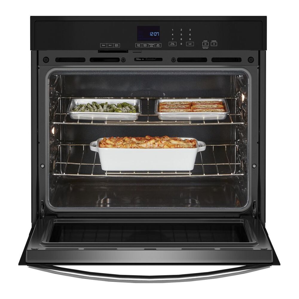 Whirlpool 30-Inch Single Self-Cleaning Wall Oven - 5.0 Cu. Ft.