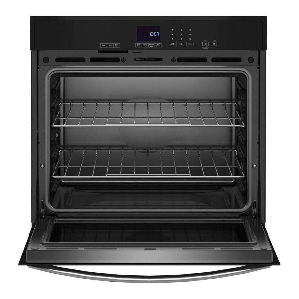Whirlpool 30-Inch Single Self-Cleaning Wall Oven - 5.0 Cu. Ft.