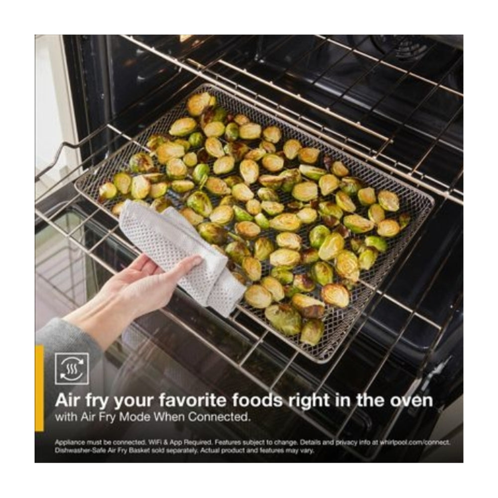 Whirlpool 30-Inch Single Wall Oven with Air Fry When Connected - 5.0 Cu. Ft.