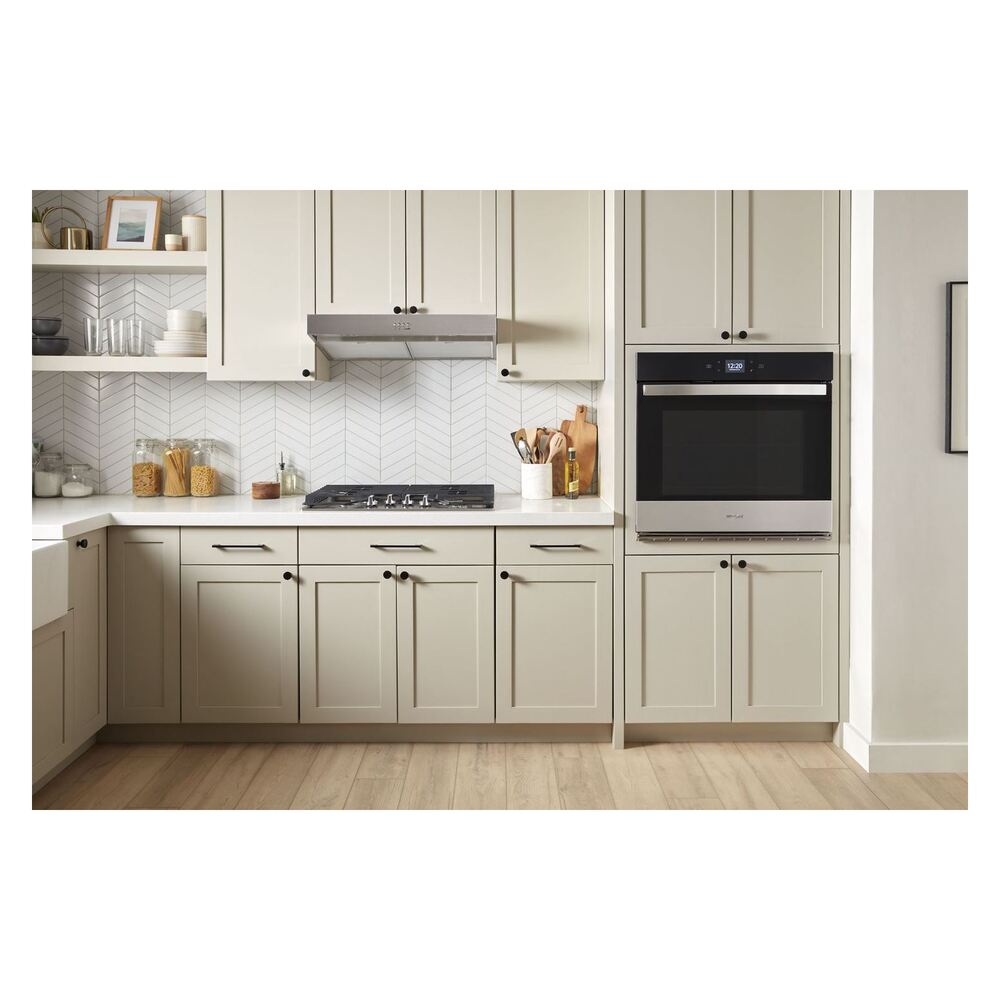 Whirlpool 30-Inch Single Wall Oven with Air Fry When Connected - 5.0 Cu. Ft.