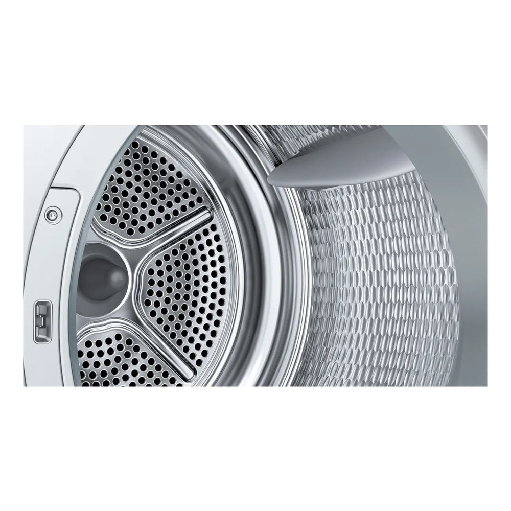 Bosch 300 Series, condenser tumble dryer, White