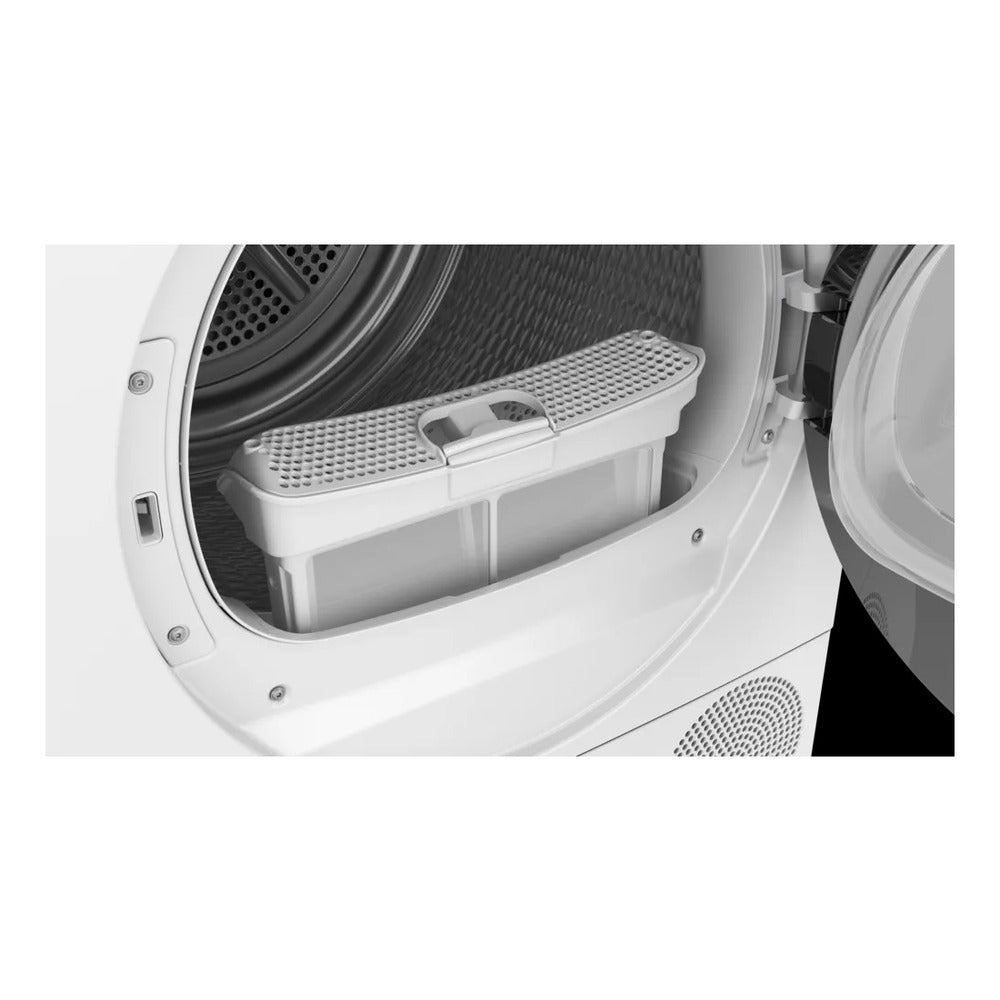 Bosch 300 Series, condenser tumble dryer, White