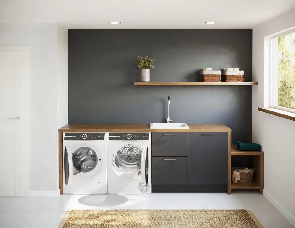 Bosch 500 Series, heat pump dryer, White