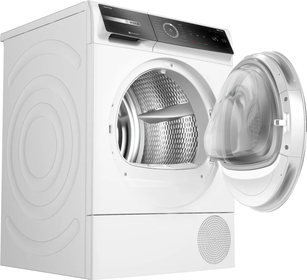 Bosch 500 Series, heat pump dryer, White