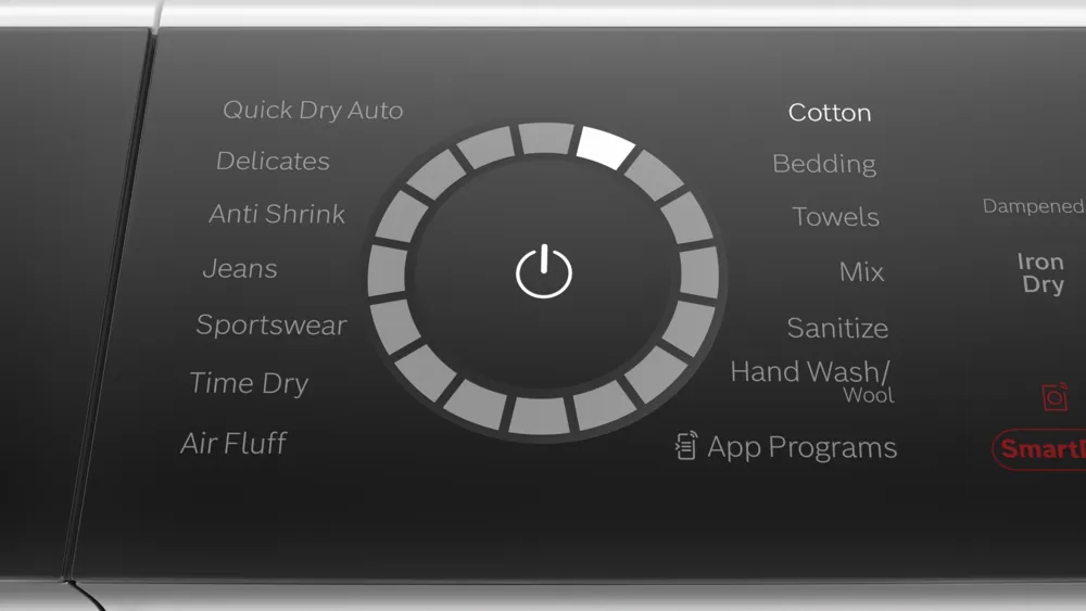 Bosch 500 Series, heat pump dryer, White