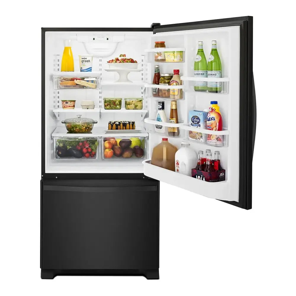 Whirlpool 30-inches wide Bottom-Freezer Refrigerator with SpillGuard™ Glass Shelves - 18.7