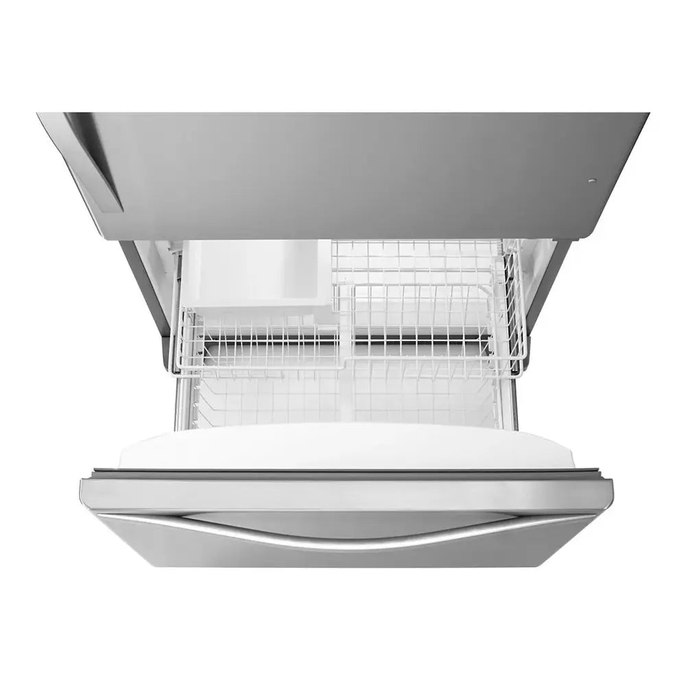 Whirlpool 30-inches wide Bottom-Freezer Refrigerator with SpillGuard™ Glass Shelves - 18.7