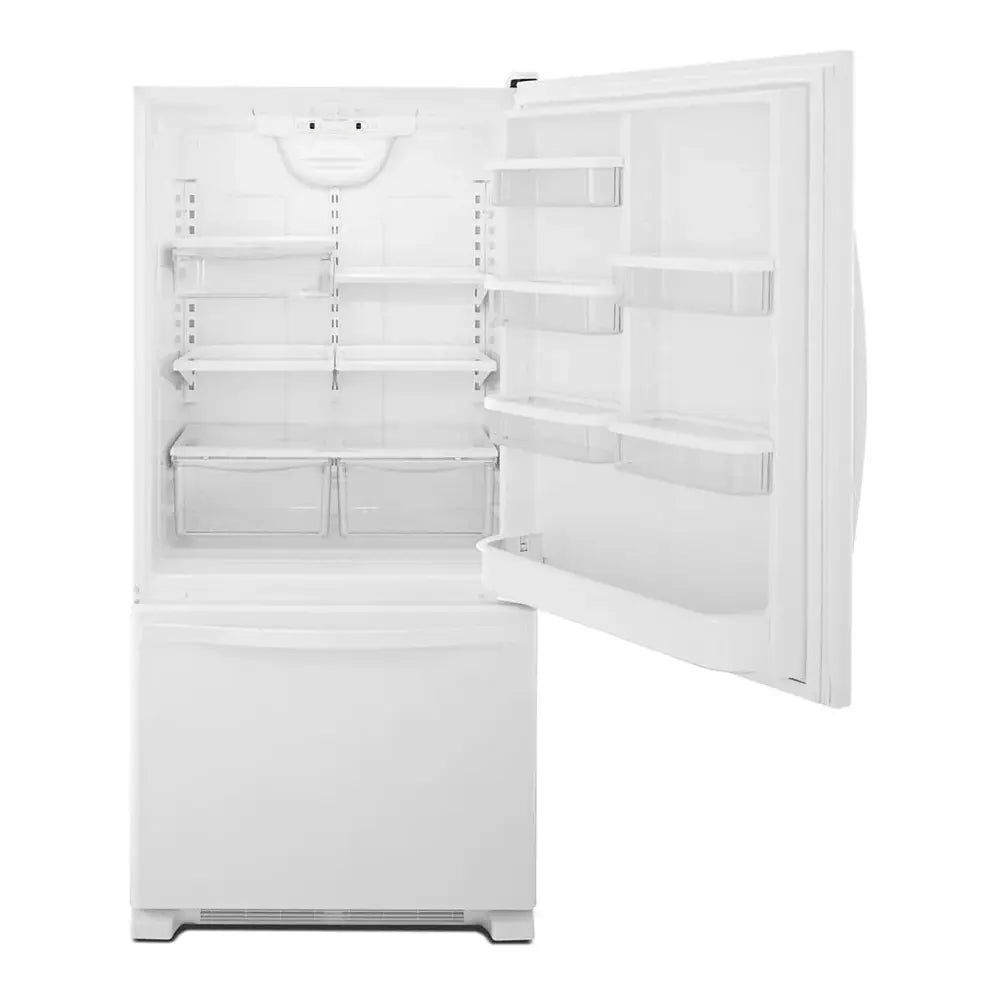 Whirlpool 30-inches wide Bottom-Freezer Refrigerator with SpillGuard™ Glass Shelves - 18.7