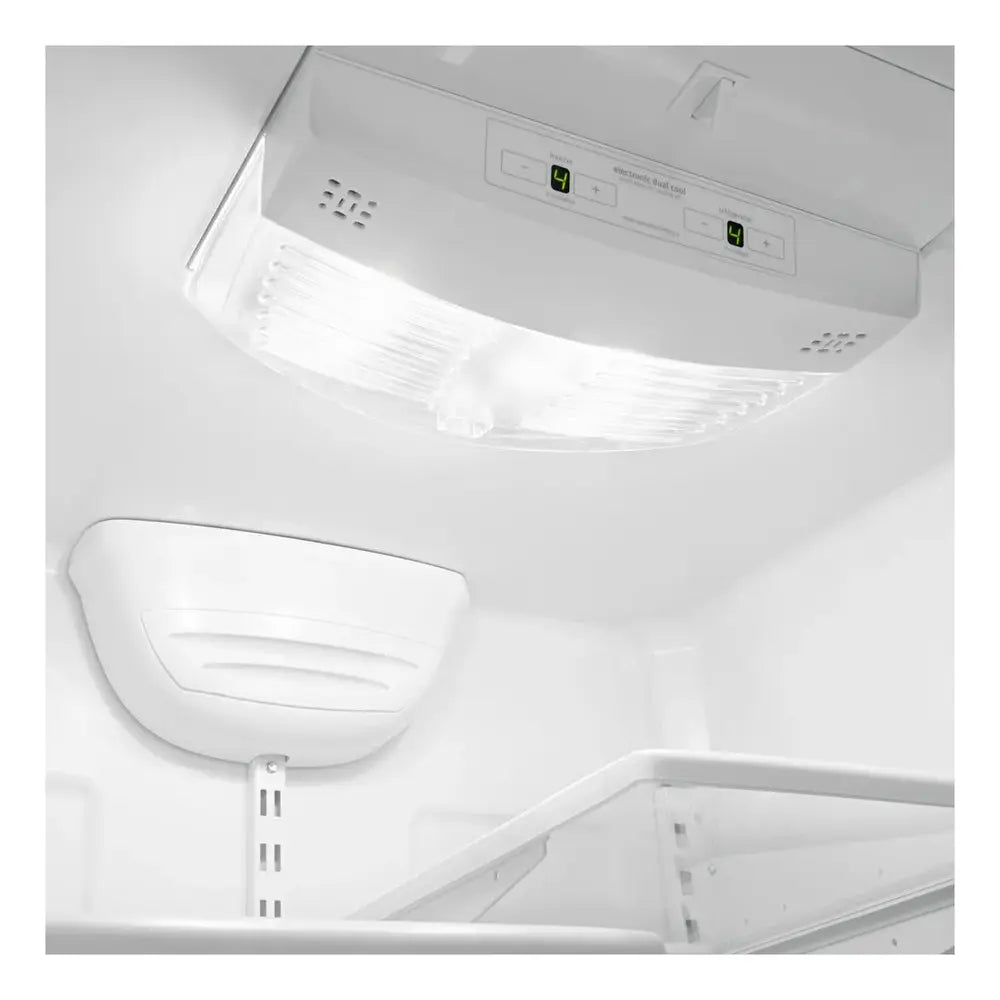 Whirlpool 30-inches wide Bottom-Freezer Refrigerator with SpillGuard™ Glass Shelves - 18.7