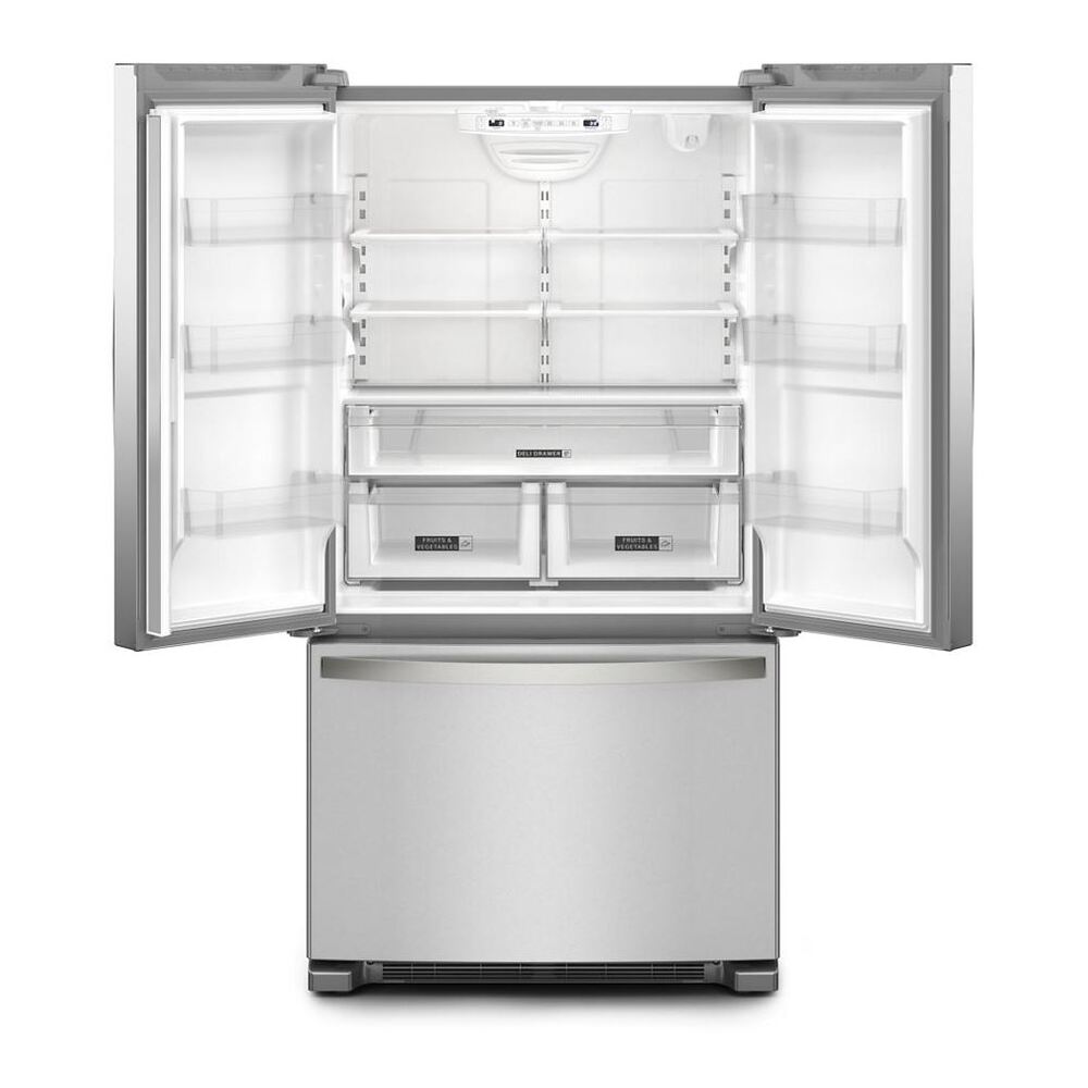 Whirlpool 36-Inch Wide Counter-Depth French Door Bottom Mount Refrigerator - 20 cu. ft.
