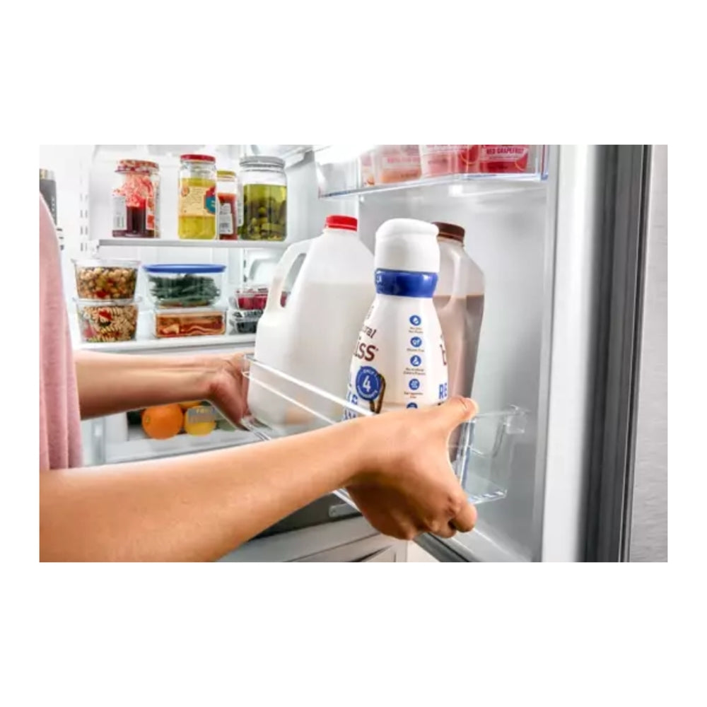 Whirlpool 36-Inch Wide Counter-Depth French Door Bottom Mount Refrigerator - 20 cu. ft.