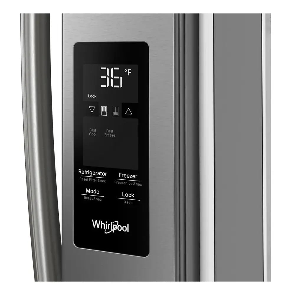 Whirlpool 36-Inch French Door Refrigerator with Ice Maker - 31 cu. ft.