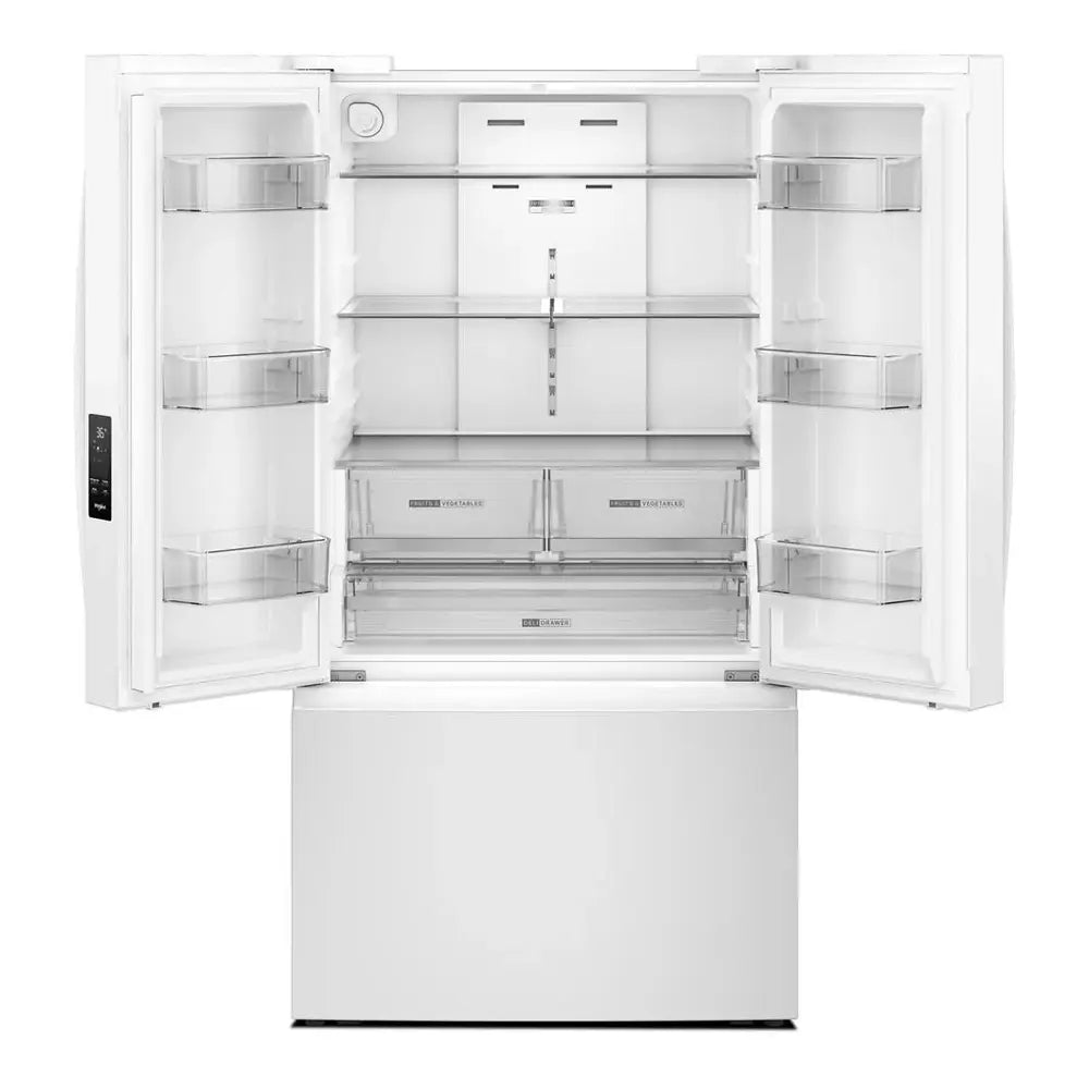 Whirlpool 36-Inch French Door Refrigerator with Interior Water Dispenser - 31 cu. ft.