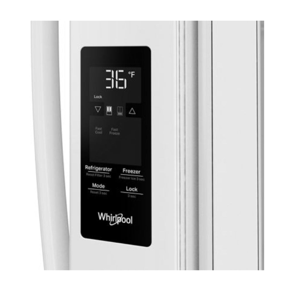 Whirlpool 36-Inch French Door Refrigerator with Interior Water Dispenser - 31 cu. ft.