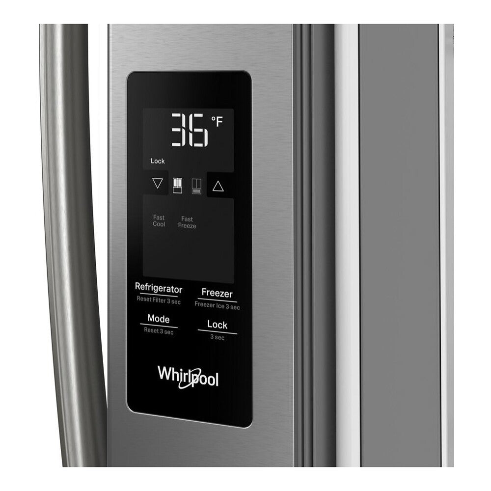 Whirlpool 36-Inch French Door Refrigerator with Interior Water Dispenser - 31 cu. ft.