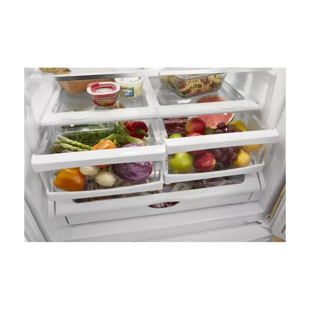 Whirlpool 33-inch Wide French Door Refrigerator - 22 cu. ft.