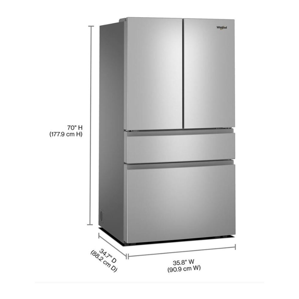 Whirlpool Whirlpool® 30 Cu. Ft. Family-Sized Capacity French Door Refrigerator with Flexib