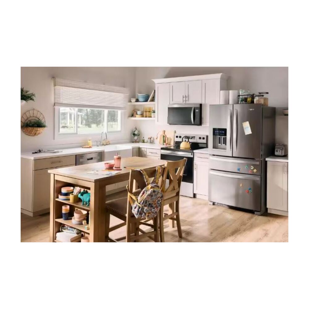 Whirlpool 36-Inch Wide French Door Bottom Mount Refrigerator - 25 cu. ft.