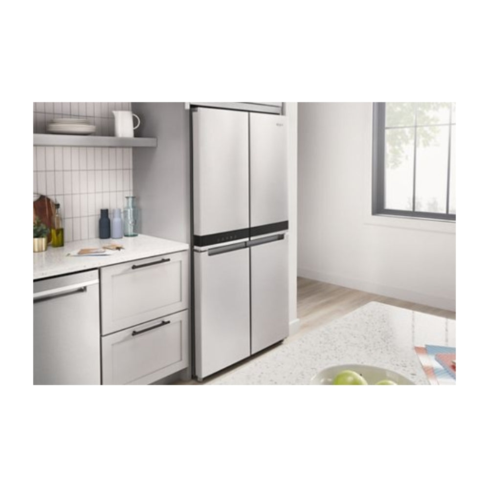 Whirlpool 36-inch Wide Counter Depth 4 Door Refrigerator - 19.4 cu. ft.