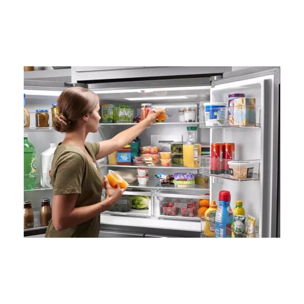 Whirlpool 36-inch Wide Counter Depth 4 Door Refrigerator - 19.4 cu. ft.