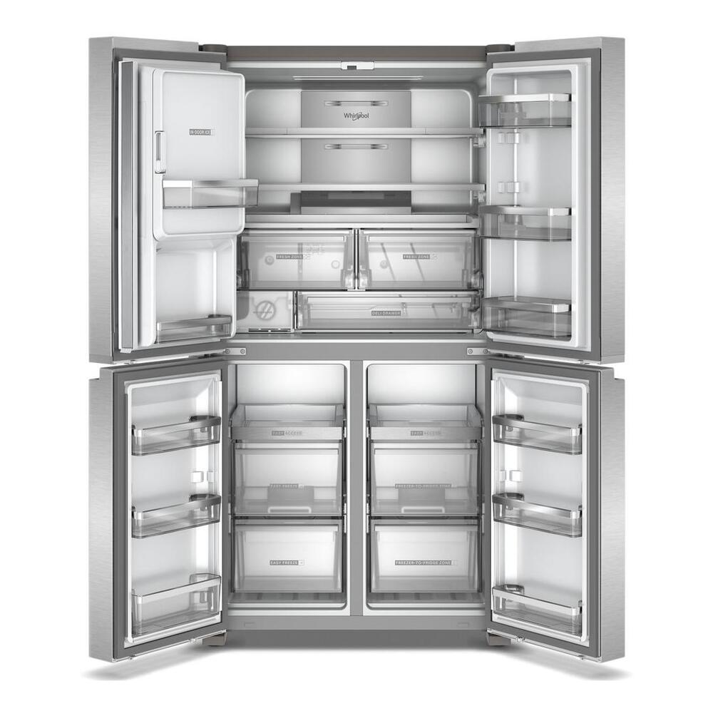 Whirlpool 36-Inch Counter Depth 4 Door Refrigerator with Ice Maker in Door