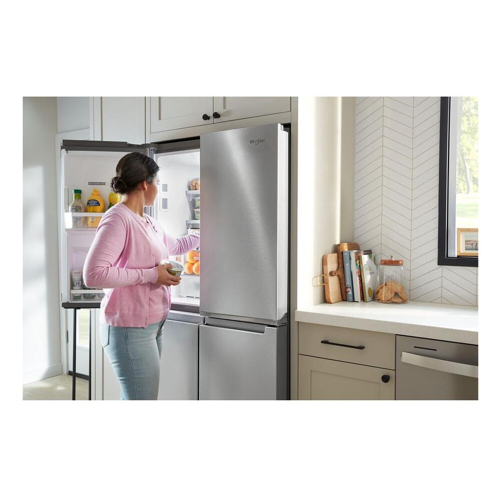 Whirlpool 36-Inch Counter Depth 4 Door Refrigerator with Ice Maker in Door